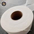 Custom roll of backing mesh fabric for pipe